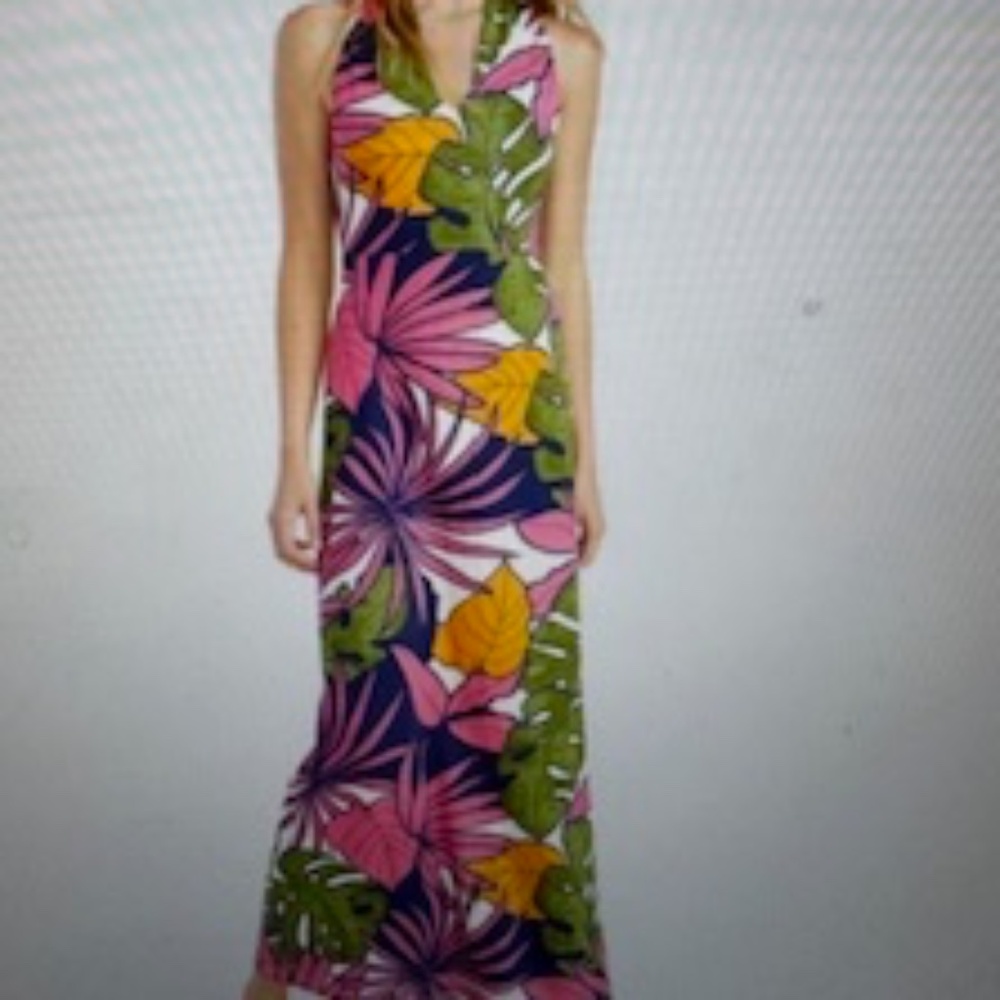 EUC Tommy Bahama Tropical Maxi Dress- Paid $175, SO FLATTERING! Medium